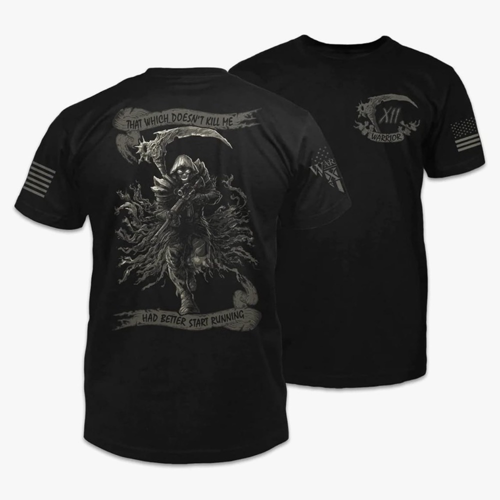 NWT FEAR THE REAPER MENS SHIRT BY WARRIOR 12 SIZE XL